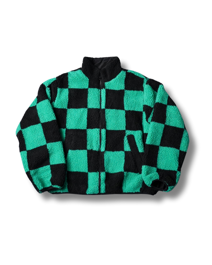 TANJIRO REVERSIBLE SHERPA & WINDBREAKER JACKET