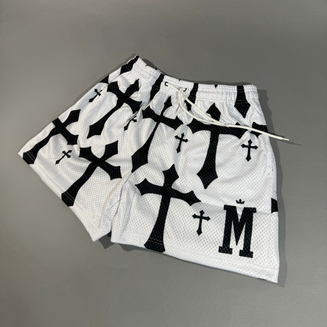 CROSS MESH SHORTS