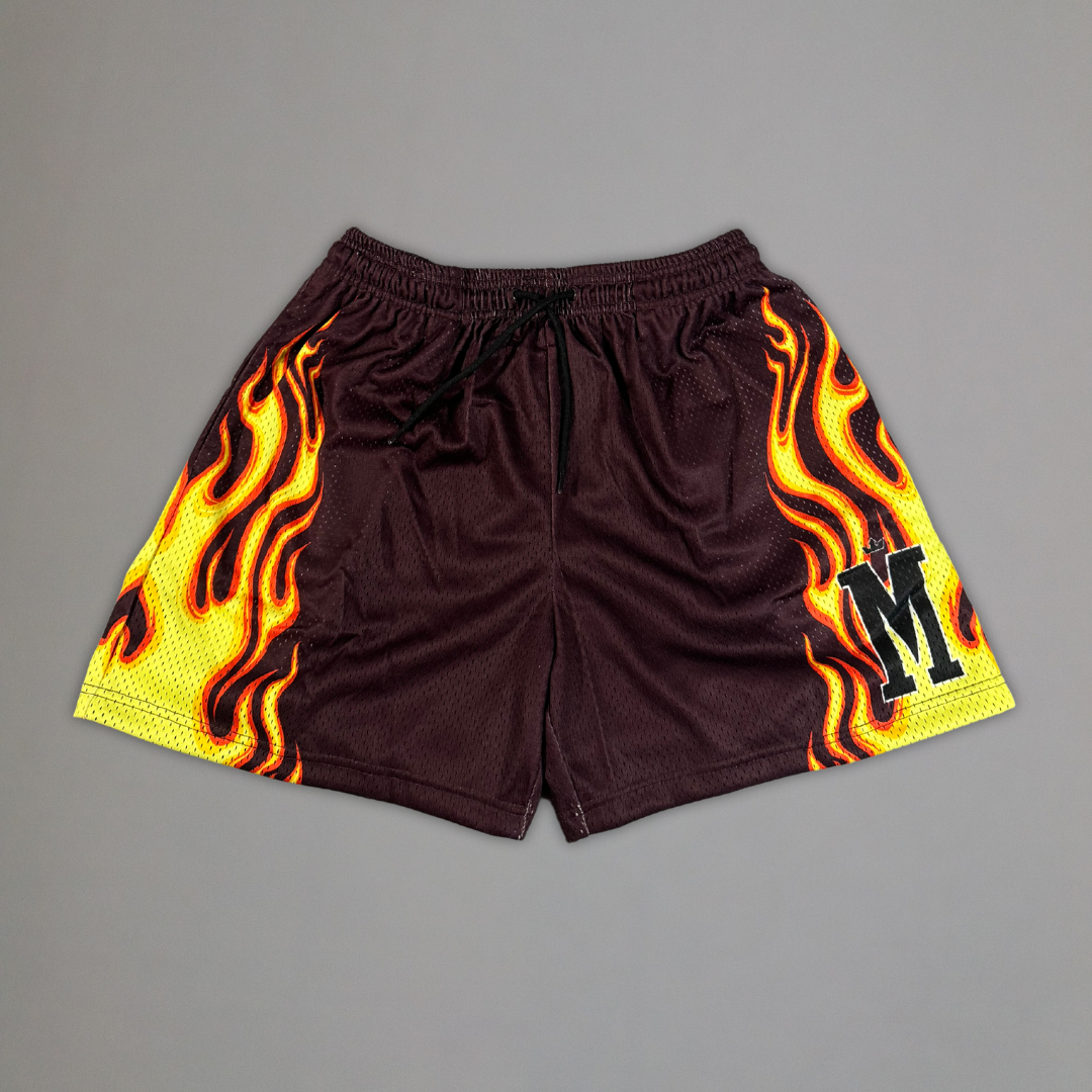 FLAME MESH SHORTS