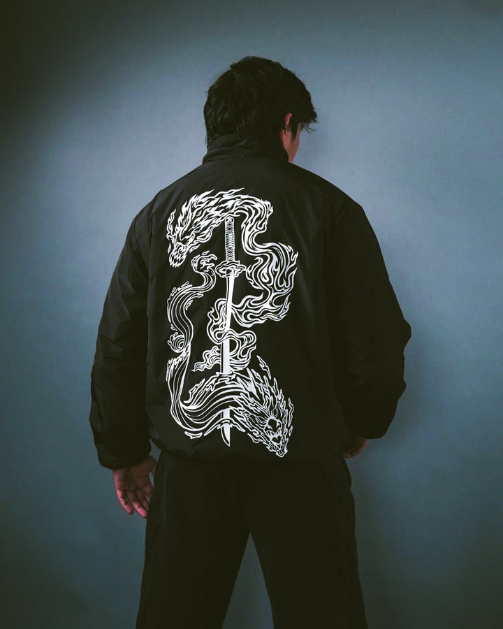 TANJIRO REVERSIBLE SHERPA & WINDBREAKER JACKET
