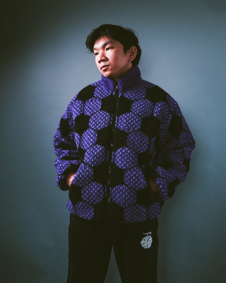 MOON REVERSIBLE  SHERPA & WINDBREAKER JACKET