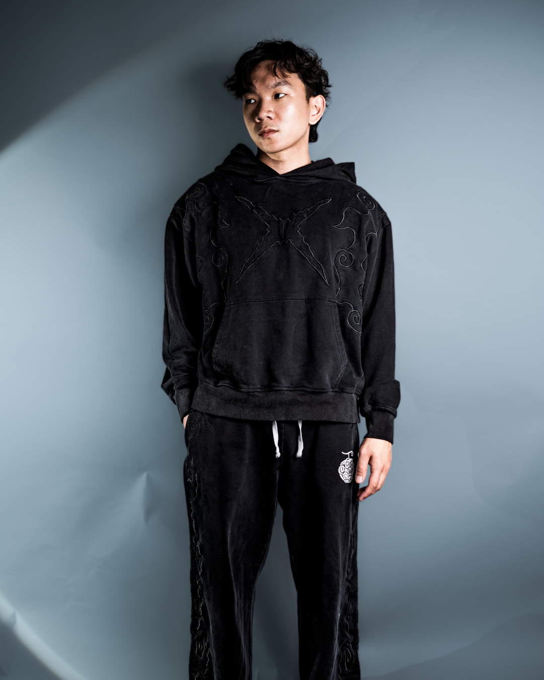 Vintage Gear 5 Black Hoodie