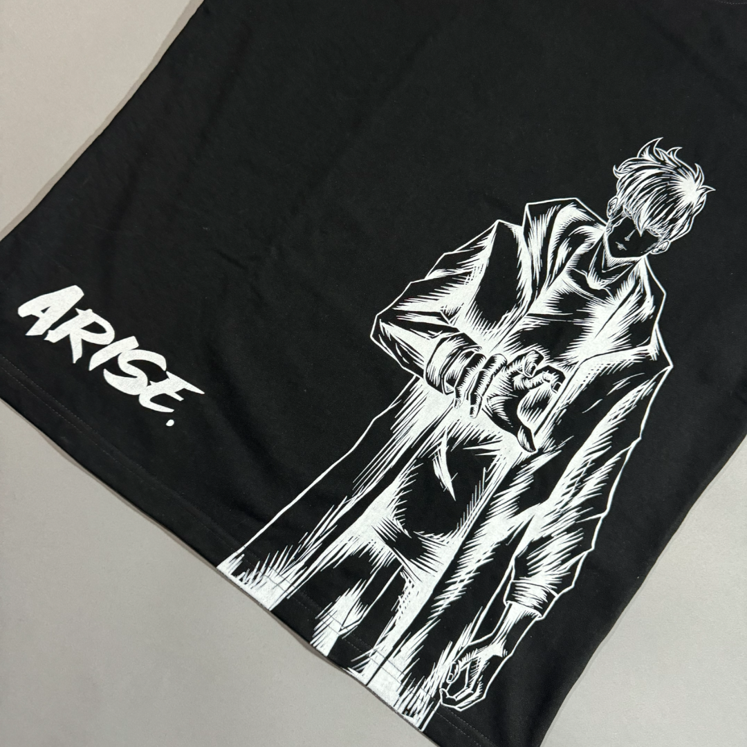 ARISE "PREMIUM" TEE IN BLACK